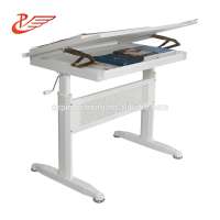 high quality height adjustable kids reading table and chair set