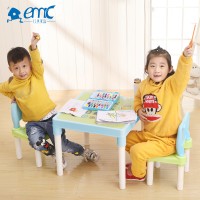 Adjustable plastic kids party school table and chair for kids