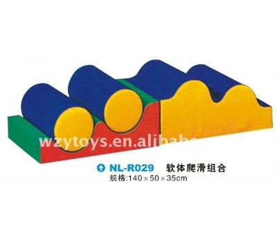 China preschool indoor climbing play equipment