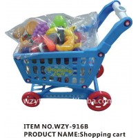 Kiddie Cheap CE Plastic Happy Shopping Cart B