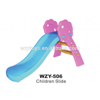 Indoor colorful happy plastic slide for chlidren