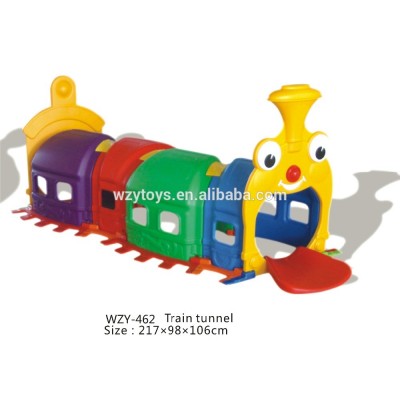 Plastic Train Tunnel Playhouse