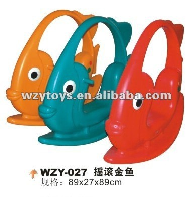 Plastic kids rocking fish seesaw For Kids